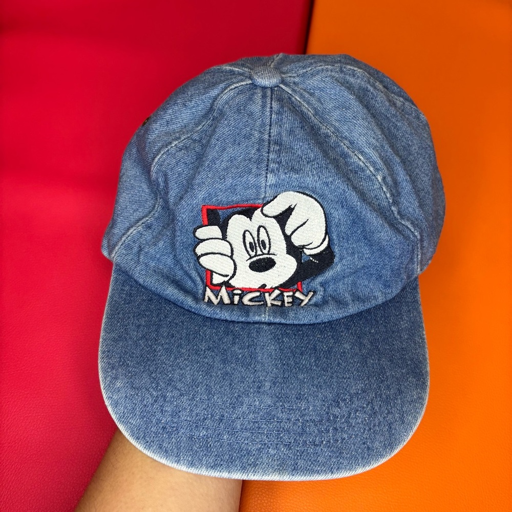 Mickey‎ Mouse Vintage Mickey Unlimited Denim Cap